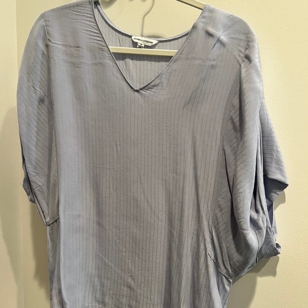 Light Blue Blouse